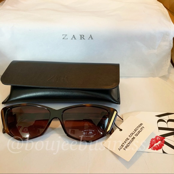 ZARA BNWT Acetate Tortoiseshell Effect Glasses - Picture 7 of 7